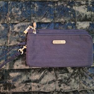 Baggallini Blue Wristlet Clutch